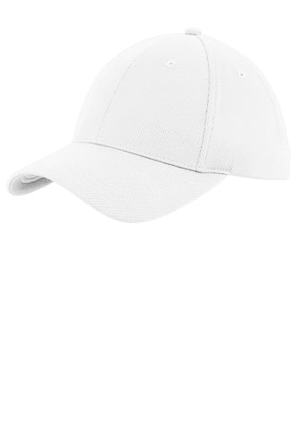 sport tek posicharge racermesh cap white