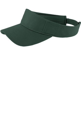 sport tek posicharge racermesh visor dark forest green