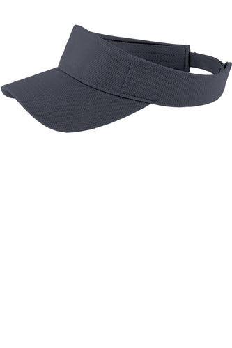 sport tek posicharge racermesh visor graphite grey