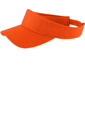 sport tek posicharge racermesh visor neon orange
