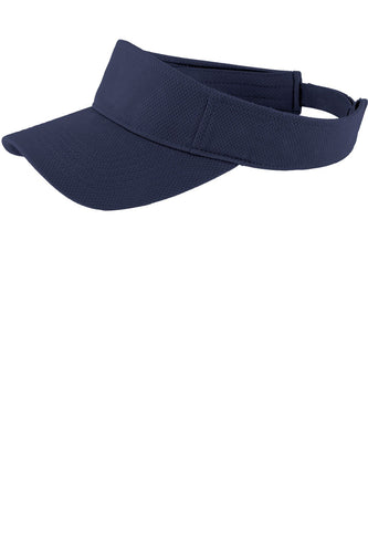 sport tek posicharge racermesh visor true navy