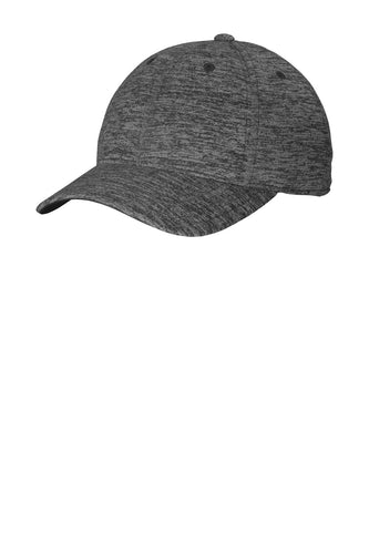 sport tek posicharge electric heather cap grey black electric