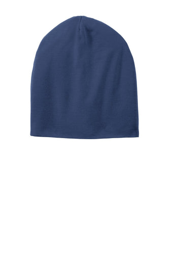 sport tek posicharge competitor cotton touch slouch beanie true navy