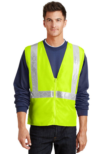 port authority safety yellow/ reflective sv01 embroidered jackets for business