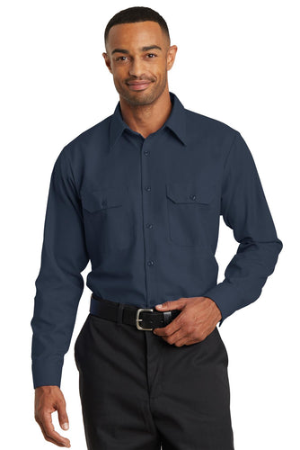 Red Kap Navy SY50 custom embroidered shirts