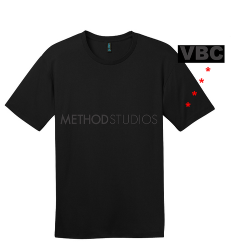 method studios tee shirt 2 black method studios vbc