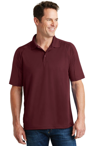 Sport-Tek Maroon T474 work polo shirts with logo
