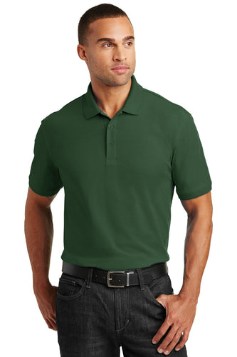 port authority deep forest green tlk100 embroidered polo shirts for business