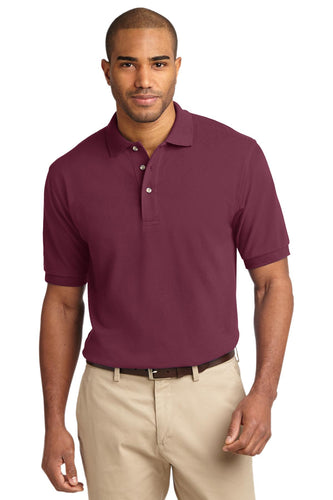 port authority burgundy tlk420 custom work polo shirts