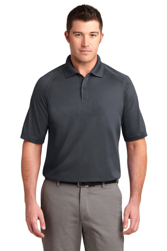 port authority iron grey tlk525 company polo shirts embroidered
