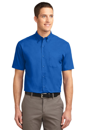 Port Authority Strong Blue TLS508 custom work shirts