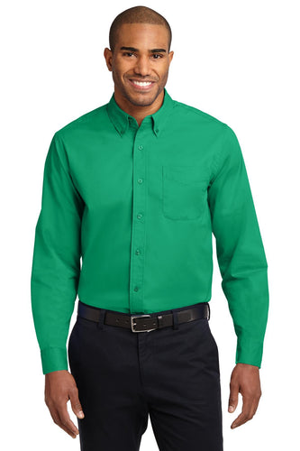 Port Authority Court Green TLS608 order embroidered polo shirts