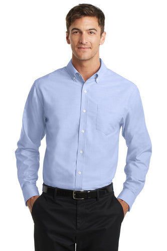 Port Authority Oxford Blue TS658 custom work shirts
