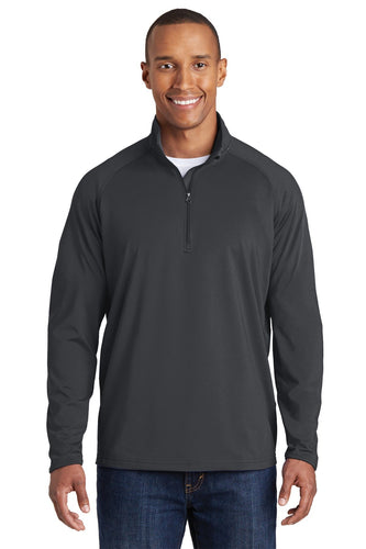 Sport-Tek Charcoal Grey TST850 sweatshirts with logos