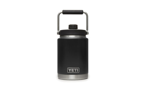 yeti rambler half gallon jug black