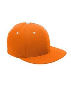 flexfit_atb101_tropical orange/ white_company_logo_headwear