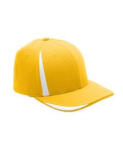 flexfit_atb102_sport athletic gold/ white_company_logo_headwear