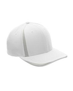 flexfit_atb102_white/ sp silver_company_logo_headwear