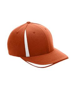 flexfit_atb102_sport tropical orange/ white_company_logo_headwear