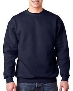 bayside_ba1102_navy_company_logo_sweatshirts