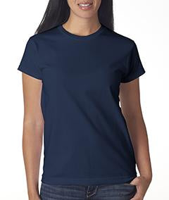 bayside_ba3325_navy_company_logo_t-shirts