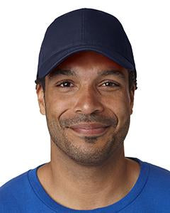 bayside_ba3660_navy_company_logo_headwear