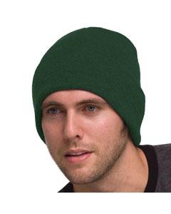 bayside_ba3825_forest green_company_logo_hats