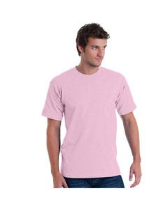 bayside_ba5040_pink_company_logo_t-shirts