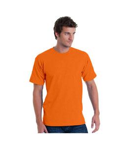 bayside_ba5040_bright orange_company_logo_t-shirts