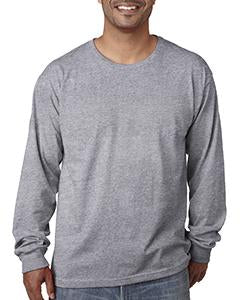bayside_ba5060_dark ash_company_logo_t-shirts