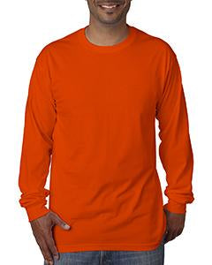 bayside_ba5060_bright orange_company_logo_t-shirts