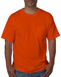 bayside_ba5070_bright orange_company_logo_t-shirts