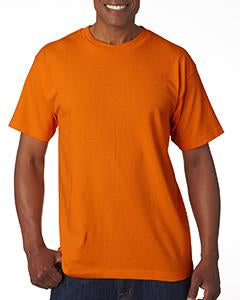 bayside_ba5100_bright orange_company_logo_t-shirts