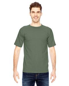 bayside_ba5100_army green_company_logo_t-shirts