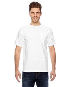 bayside_ba7100_white_company_logo_t-shirts