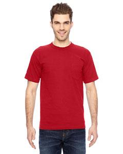 bayside_ba7100_red_company_logo_t-shirts