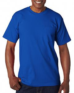 bayside_ba7100_royal blue_company_logo_t-shirts