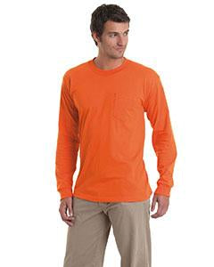 bayside_ba8100_bright orange_company_logo_t-shirts