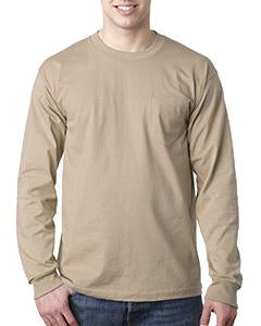 bayside_ba8100_sand_company_logo_t-shirts