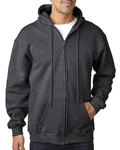 bayside_ba900_charcoal heather_company_logo_sweatshirts