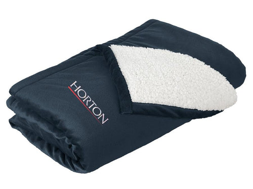 port authority mountain lodge blanket bp40 navy eclipse horton group