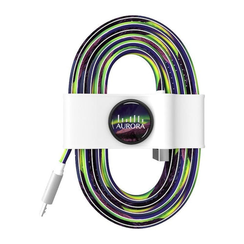 Tie Organizer and Cable Kit- Micro-USB to USB BN0019, White