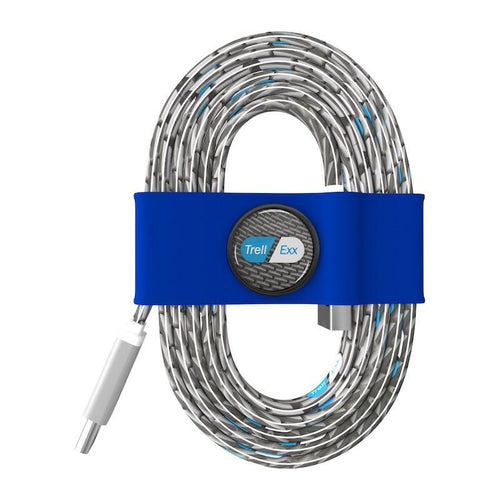 Tie Organizer and Cable Kit-USB-C-to USB BN0021, Blue