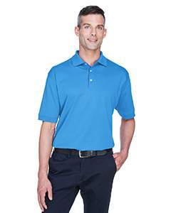 devon & jones_d140s_french blue_company_logo_polos