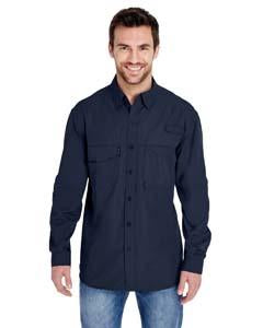 dri duck_dd4405_deep blue_company_logo_button downs