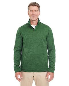 devon & jones_dg798_forest heather_company_logo_sweatshirts