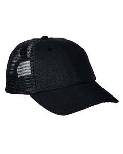 econscious_ec7095_black/ black_company_logo_headwear