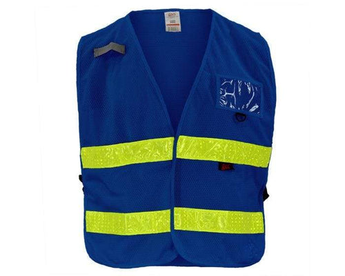 gss non ansi multi usage utility vest 3113 blue