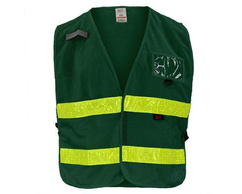 gss non ansi multi usage utility vest 3116 green