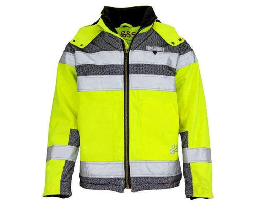 gss sherpa lined heavy weight jacket 8515 lime